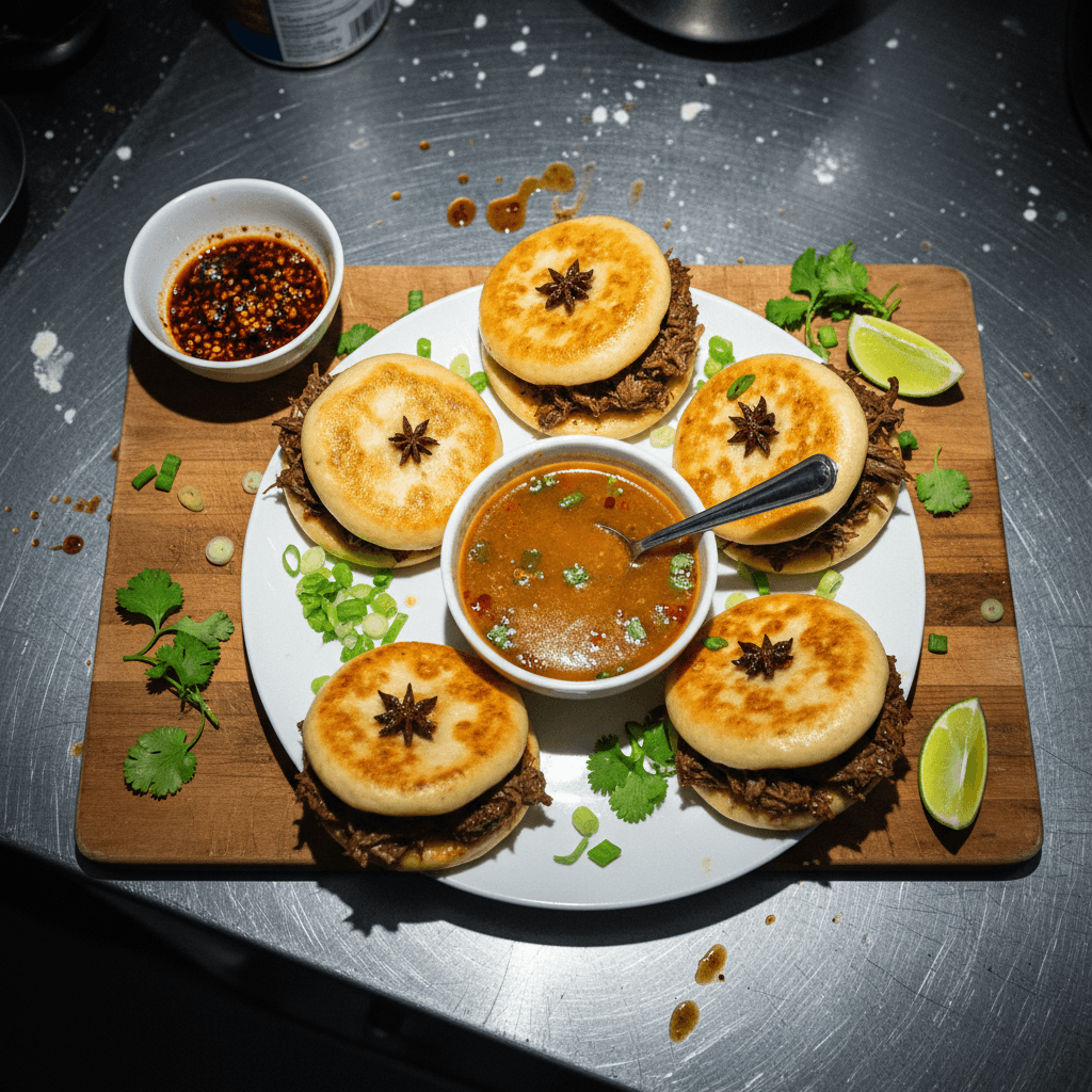 Chinese Birria Bao