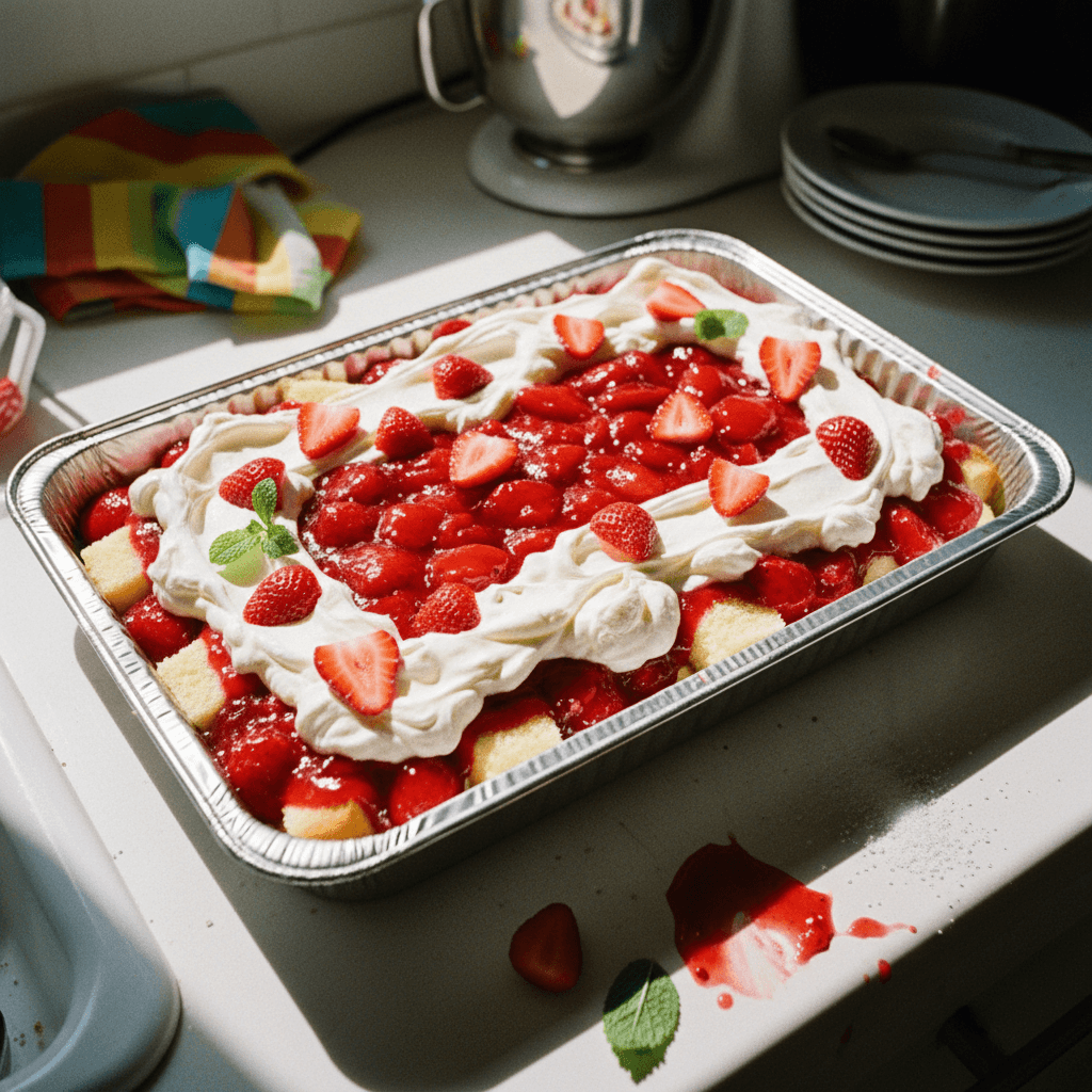 No-Bake Strawberry Cheesecake Dessert