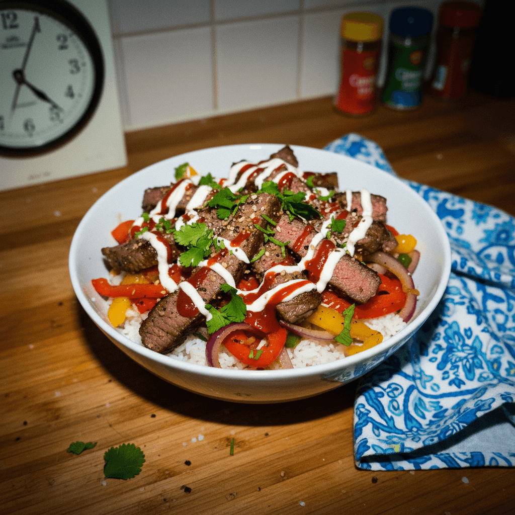 Loaded Steak Bowl