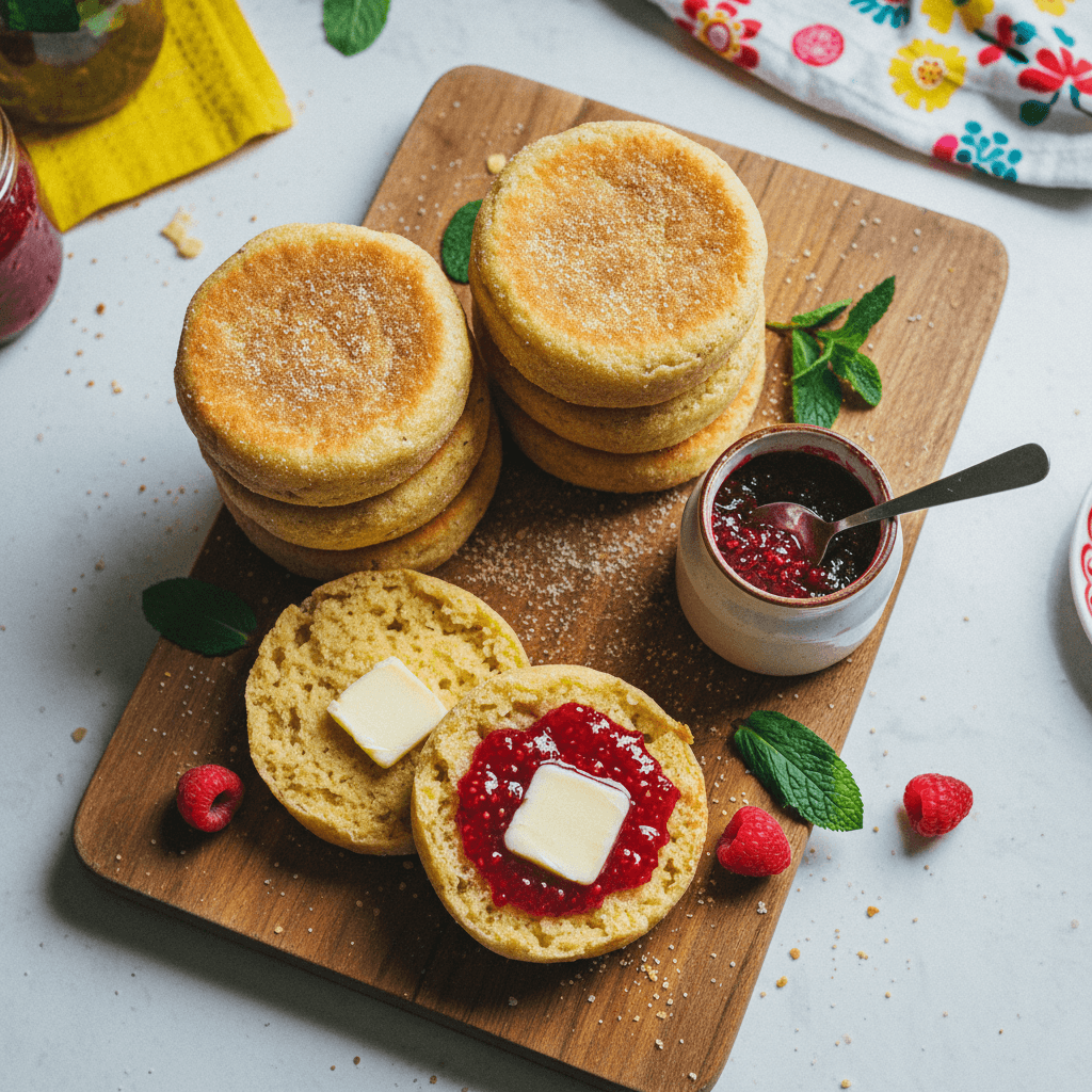 Easy Homemade English Muffins