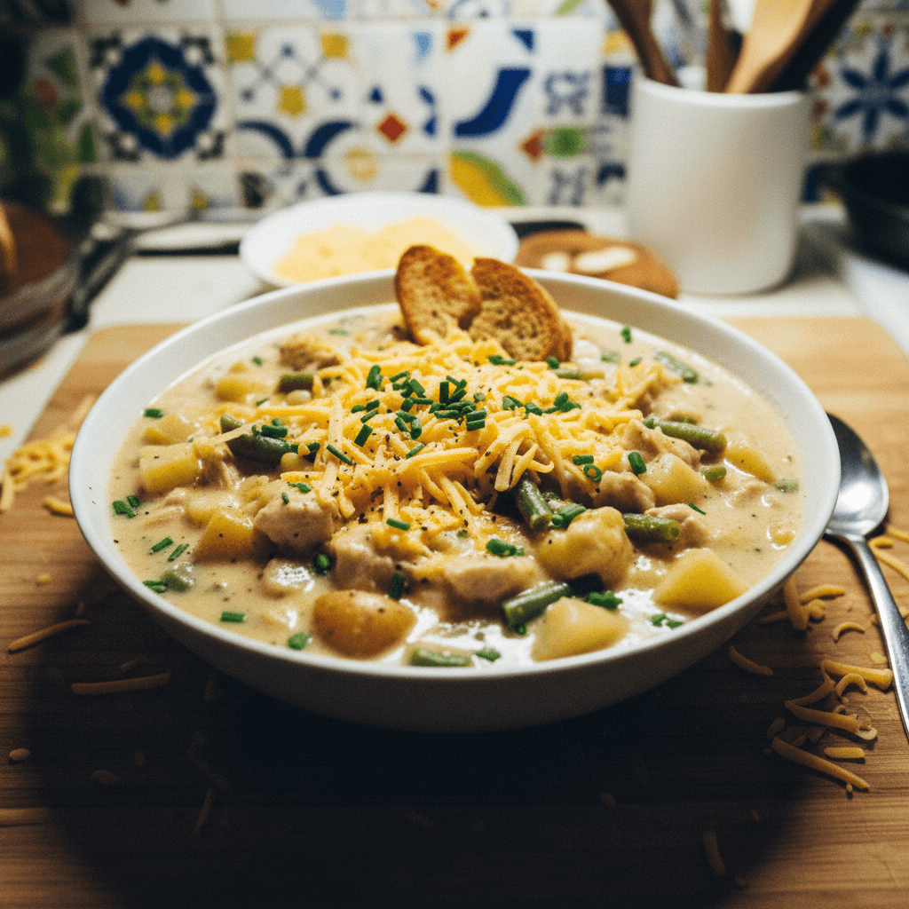 Creamy Chicken Potato Soup