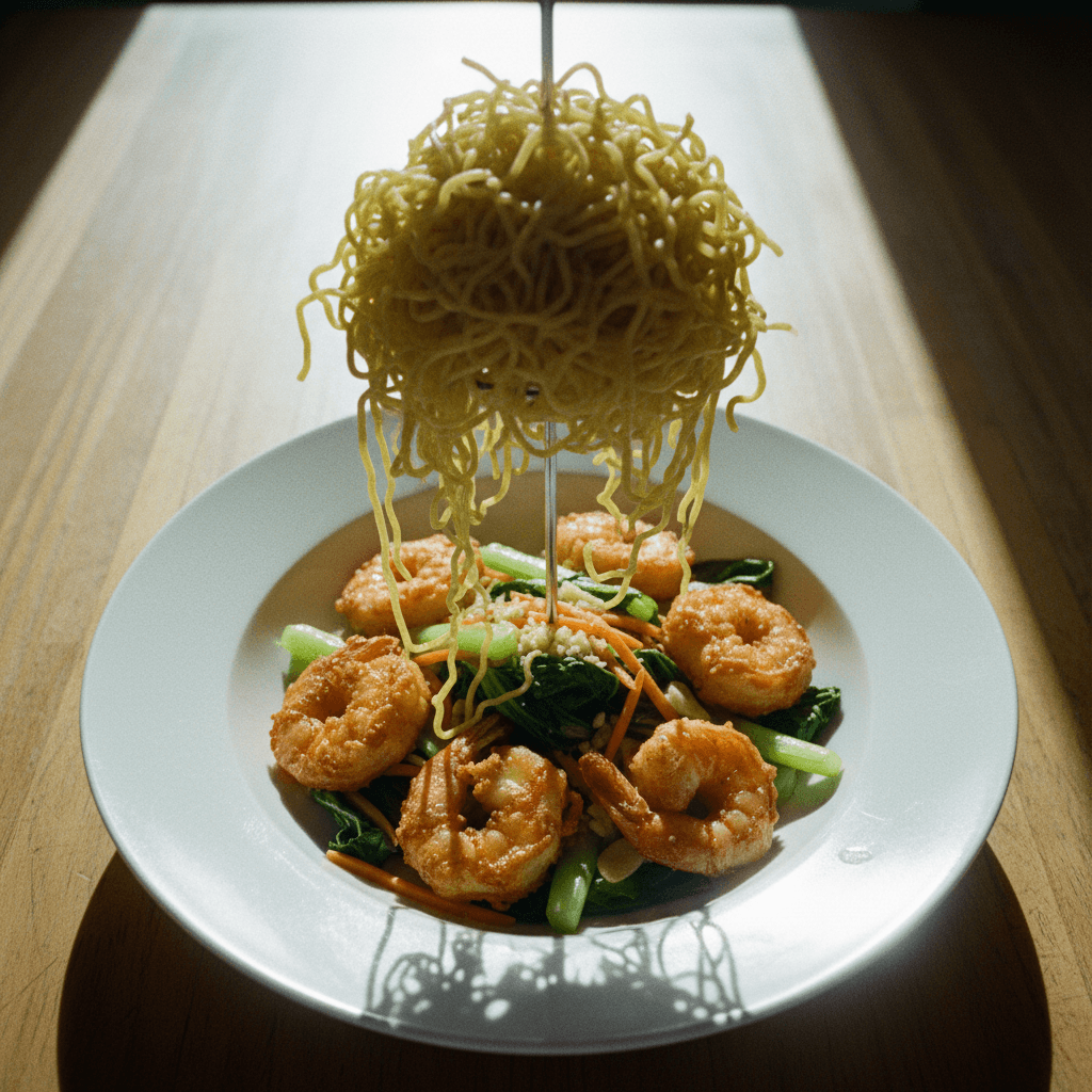 Flying Chow Mein