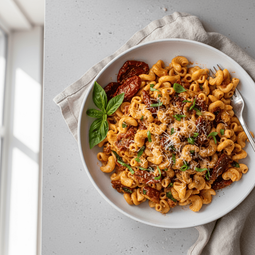 Creamy Sun-Dried Tomato Pasta