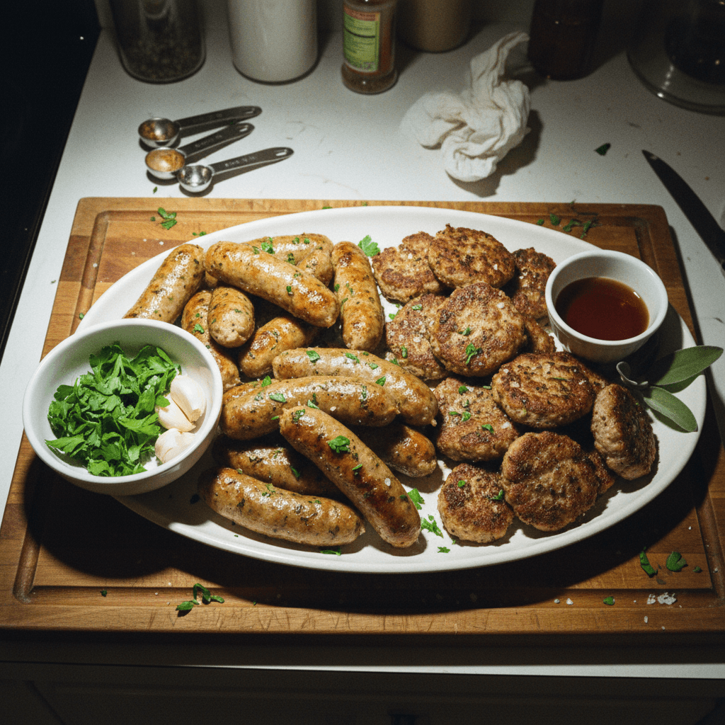 Homemade Italian and Breakfast Sausage