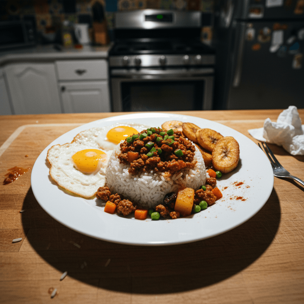 Arroz a la Cubana (Filipino Style)