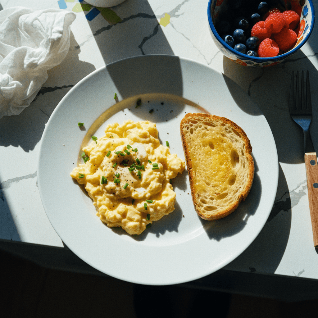 Creamy Scrambled Eggs