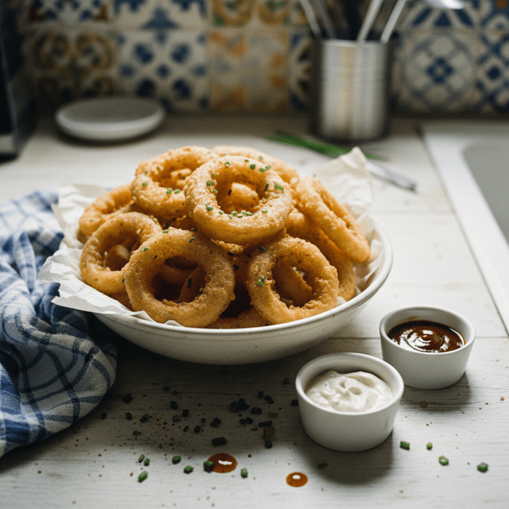 Beer Battered Onion Rings