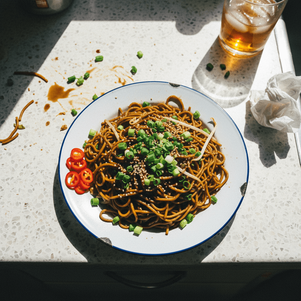 Cantonese Soy Sauce Chow Mein
