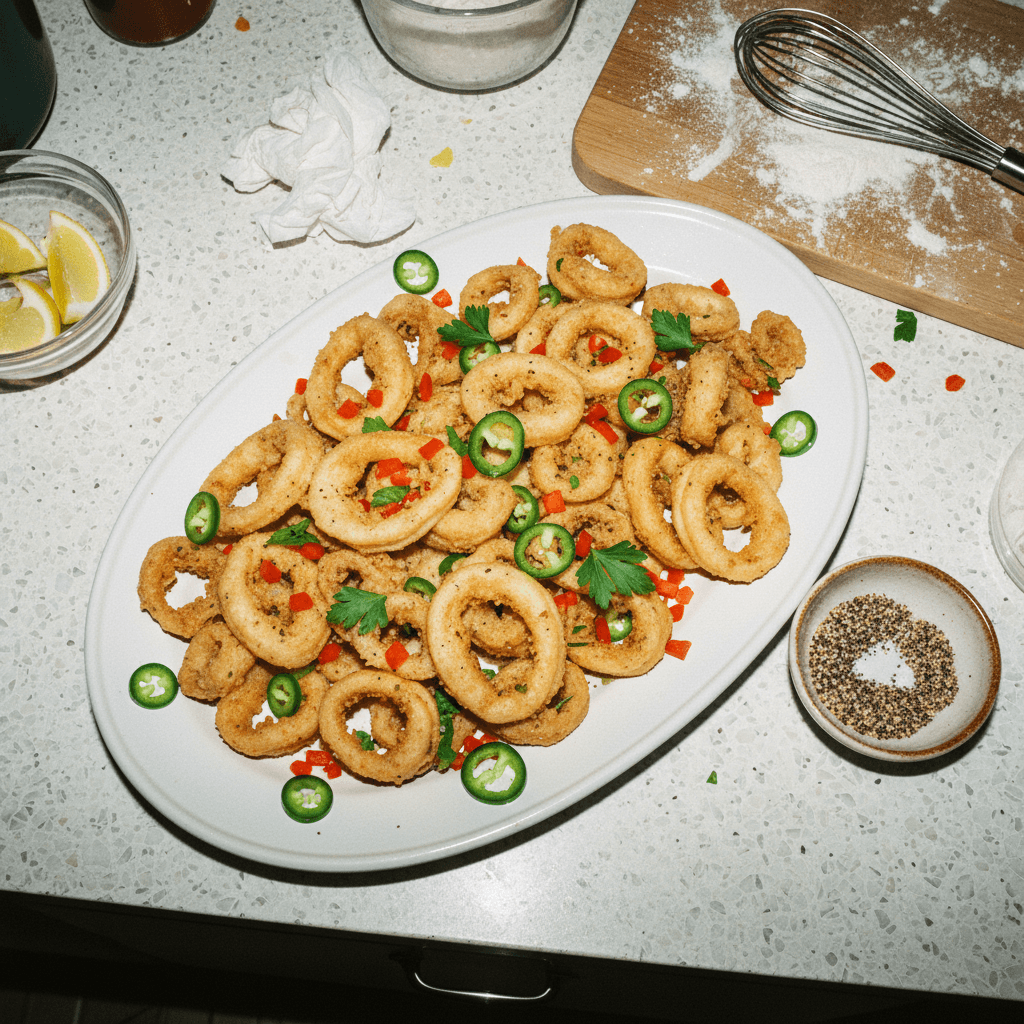 Salt & Pepper Fried Calamari