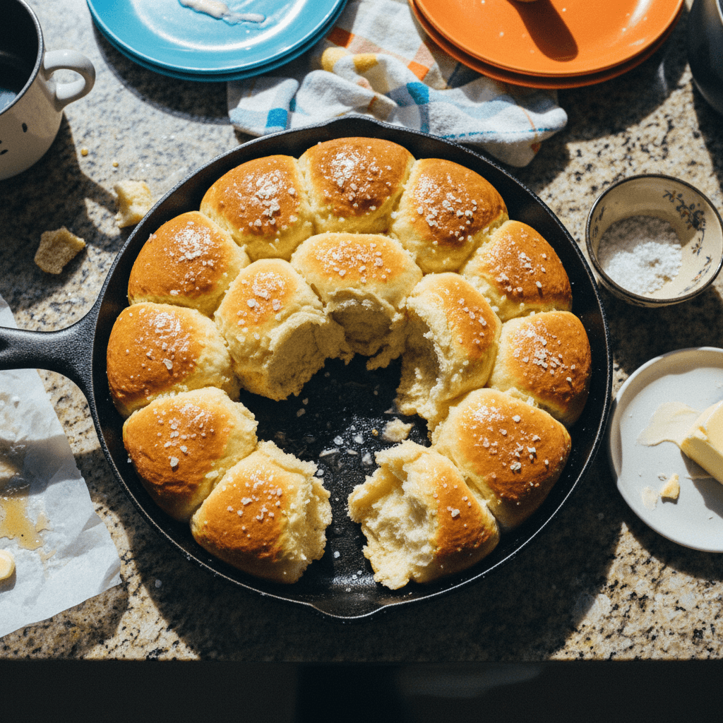 Fluffy Milk Bread Dinner Rolls
