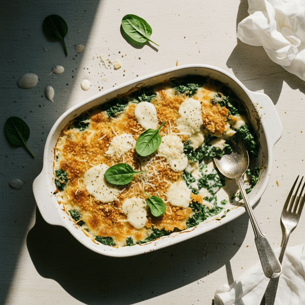 Restaurant Style Cream Spinach