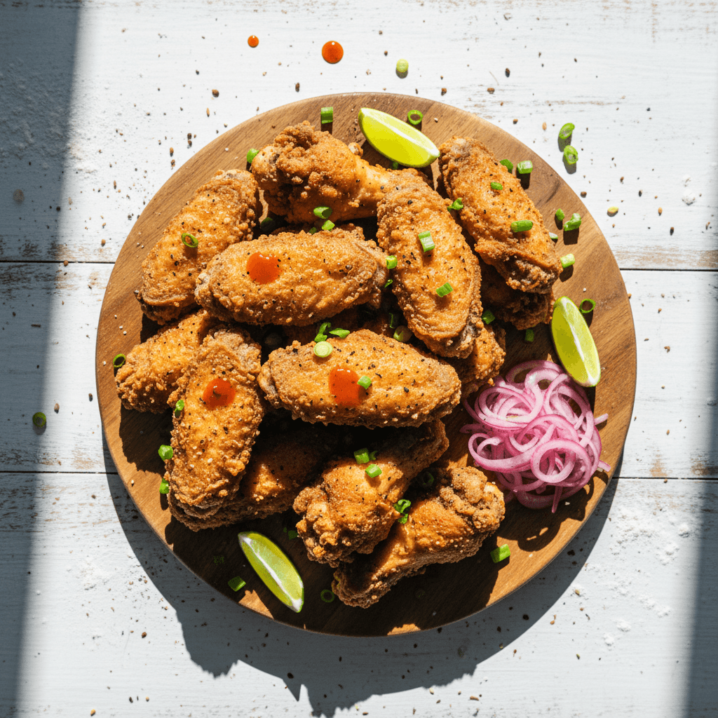 Haitian Fried Chicken Wings