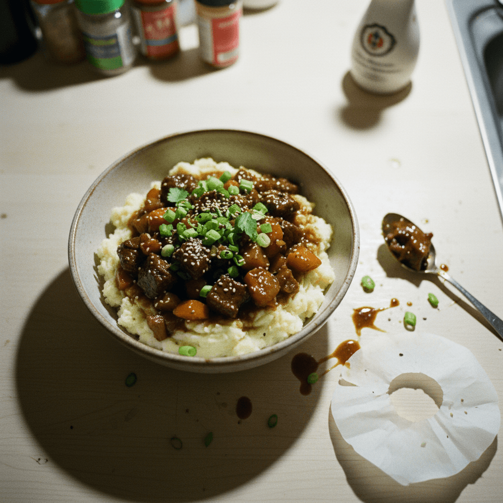 Soy Braised Mash & Stew