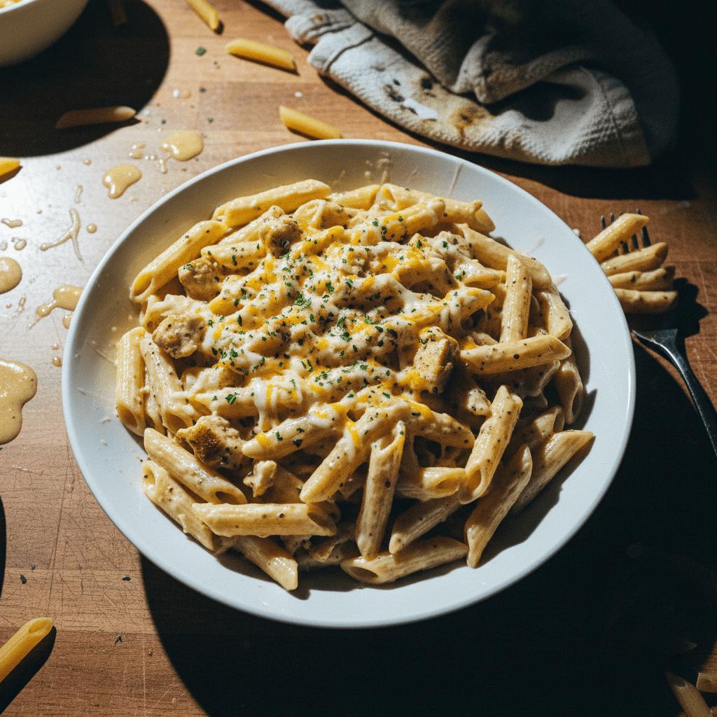 Creamy Garlic Chicken Pasta
