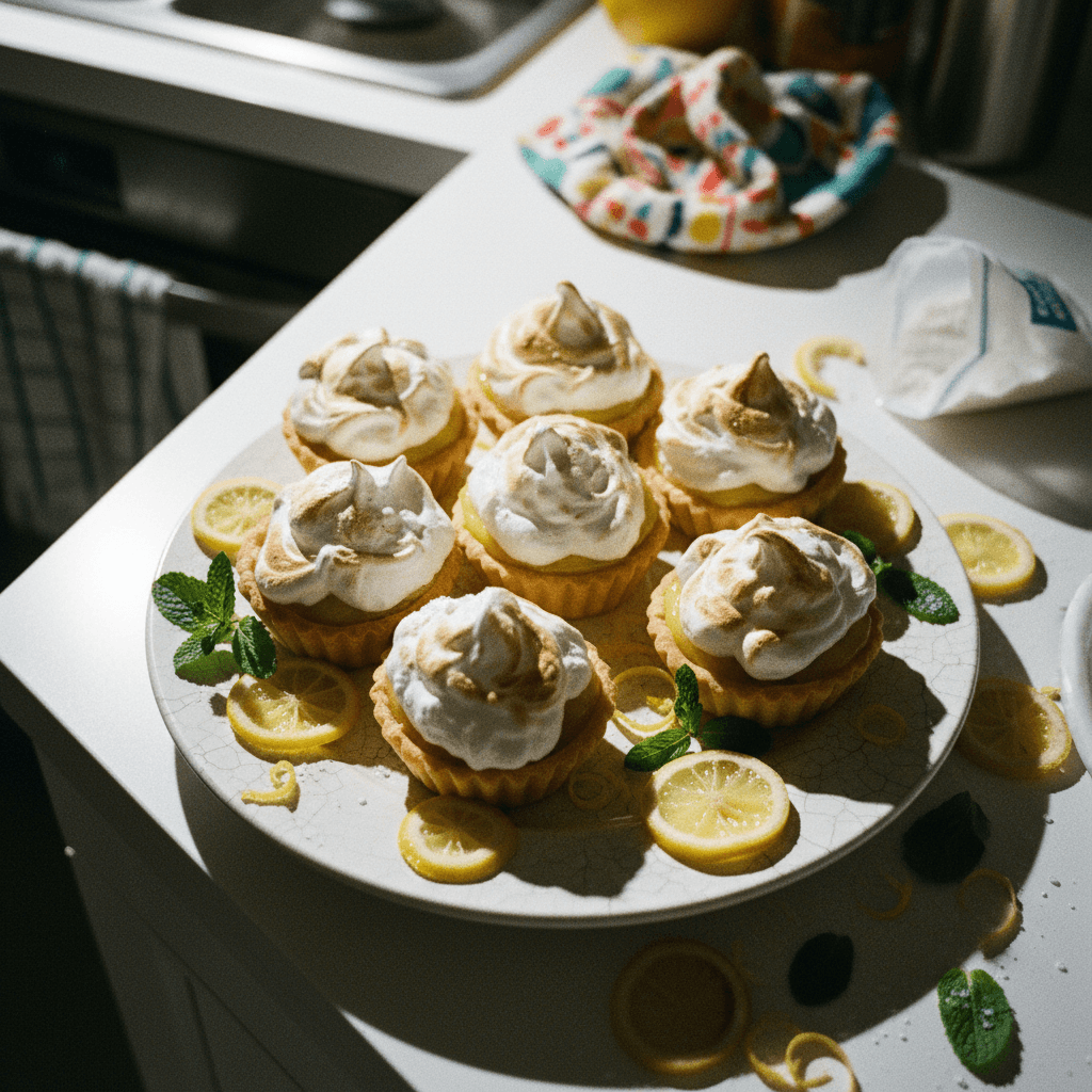 Lemon Meringue Tartlets