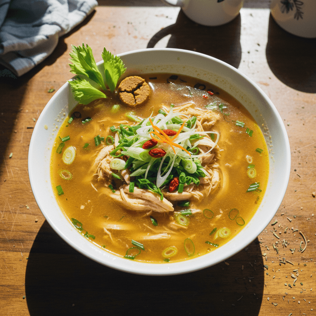 NO-WATER Magic Chicken Soup | Chicken Essence Soup