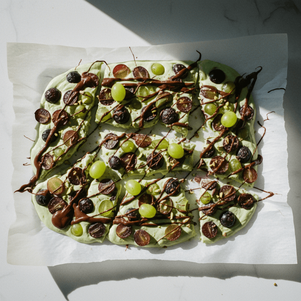 Grape Yogurt Bark