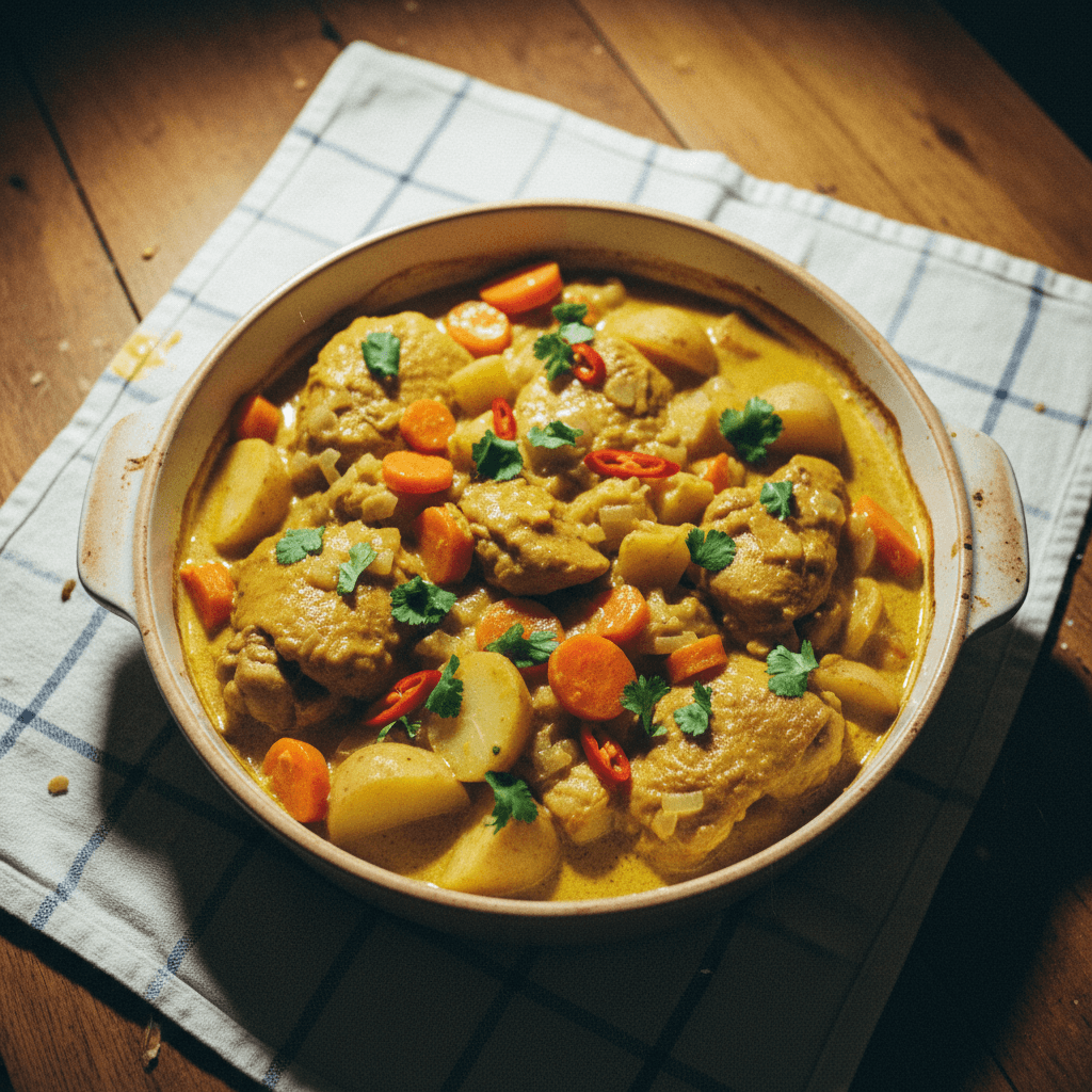 Portuguese Chicken (澳們葡式鸡)