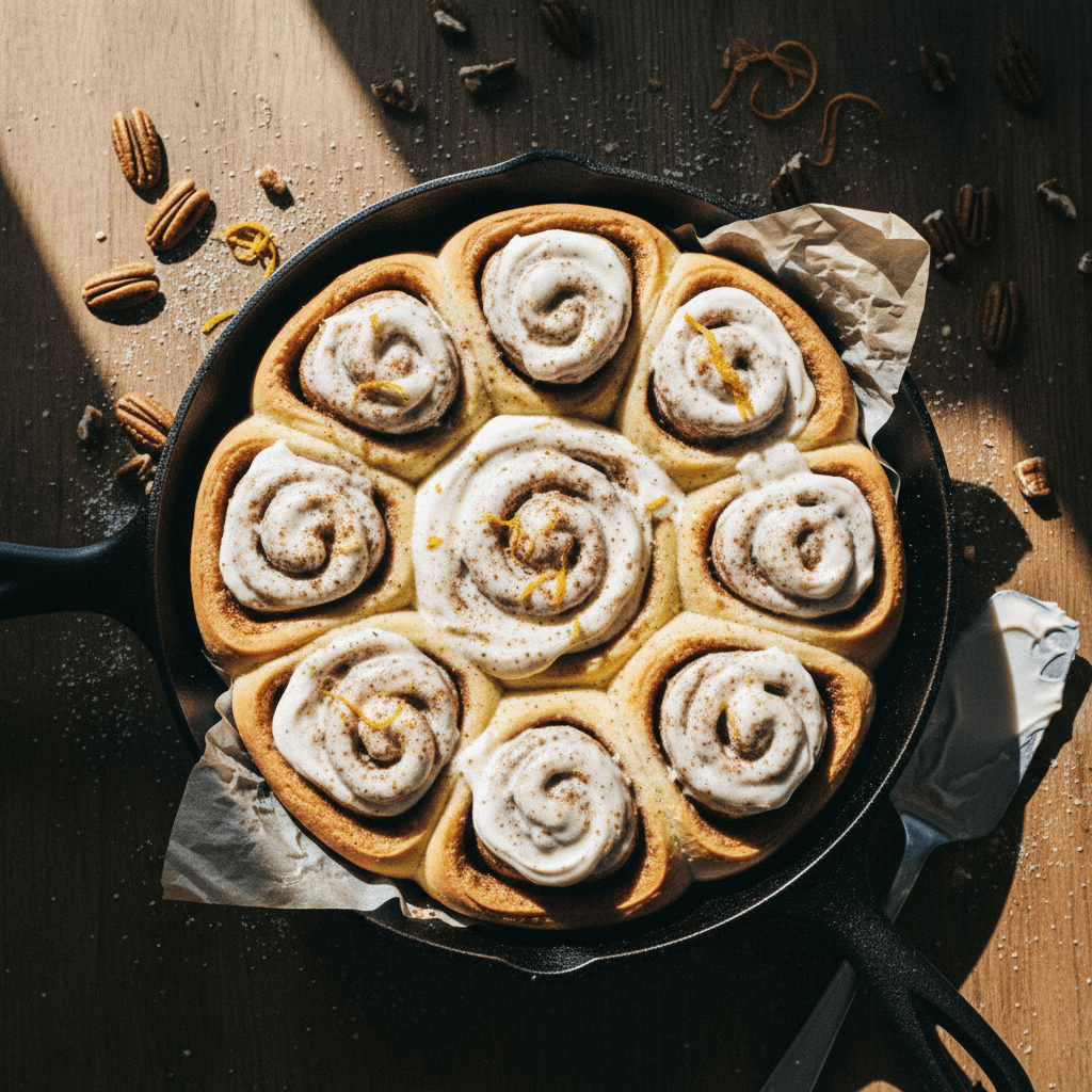 Super Soft Sourdough Cinnamon Rolls