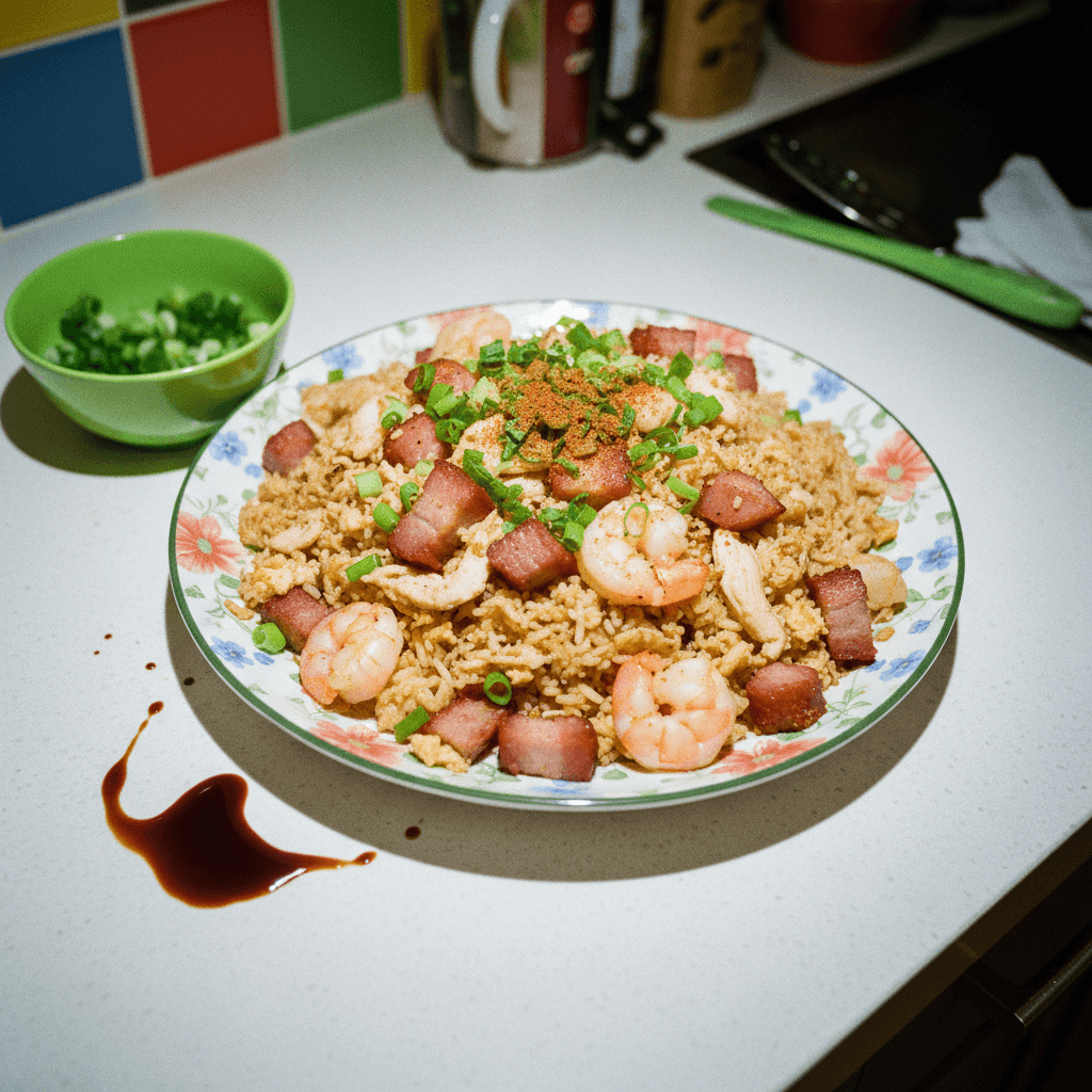 HexClad Wok Hei Fried Rice