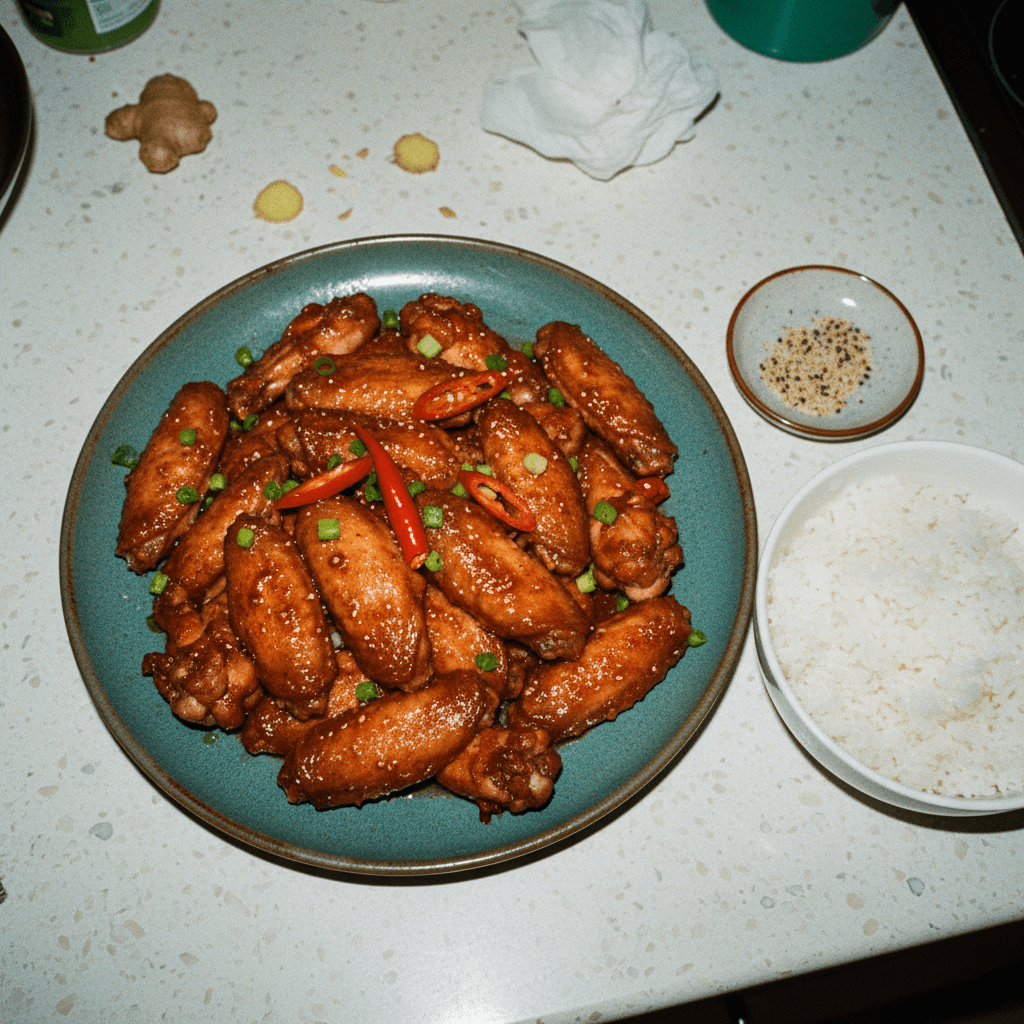 Trending Stir-Fried Chicken Wings