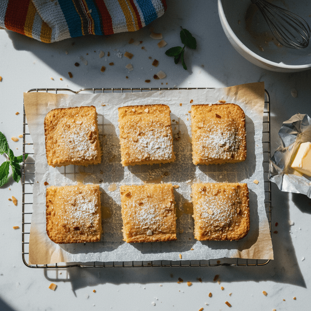 Butter Mochi