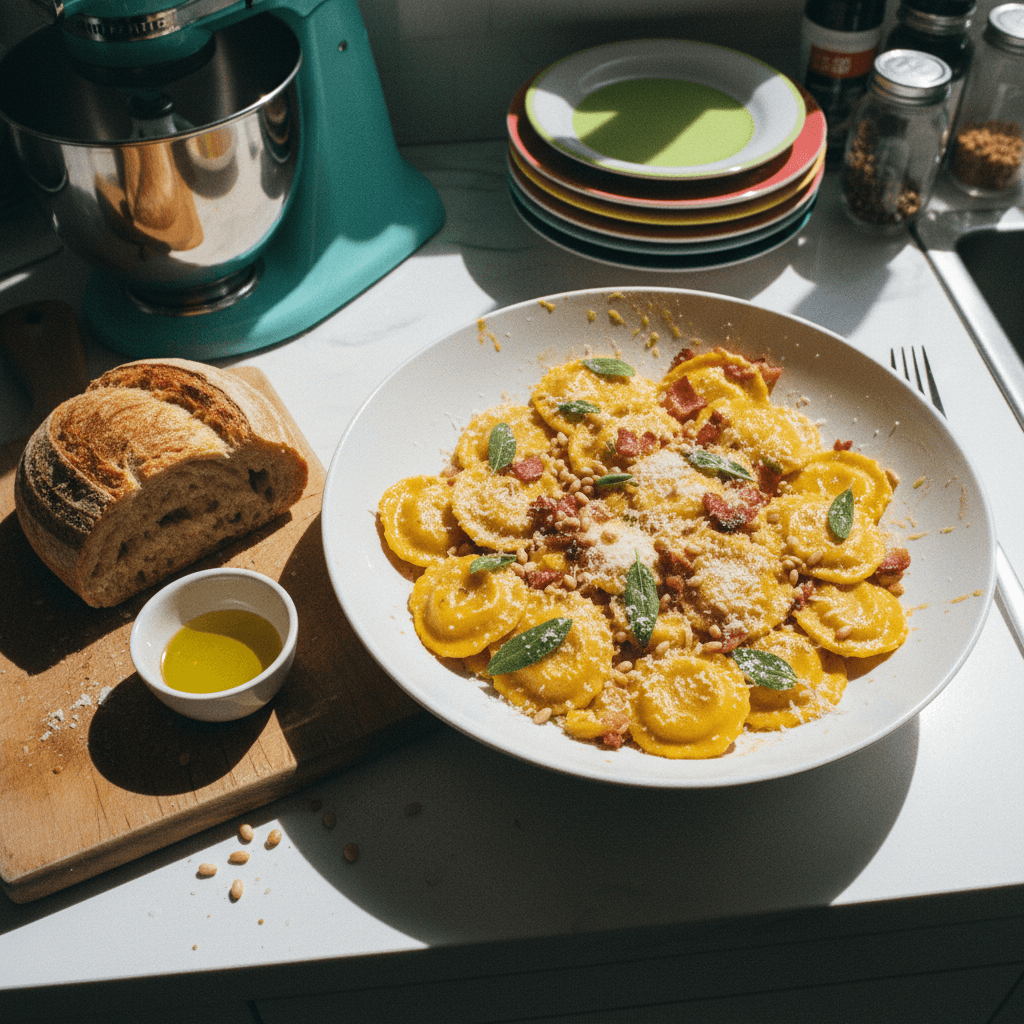 Creamy Tomato Pasta with Italian Sausage