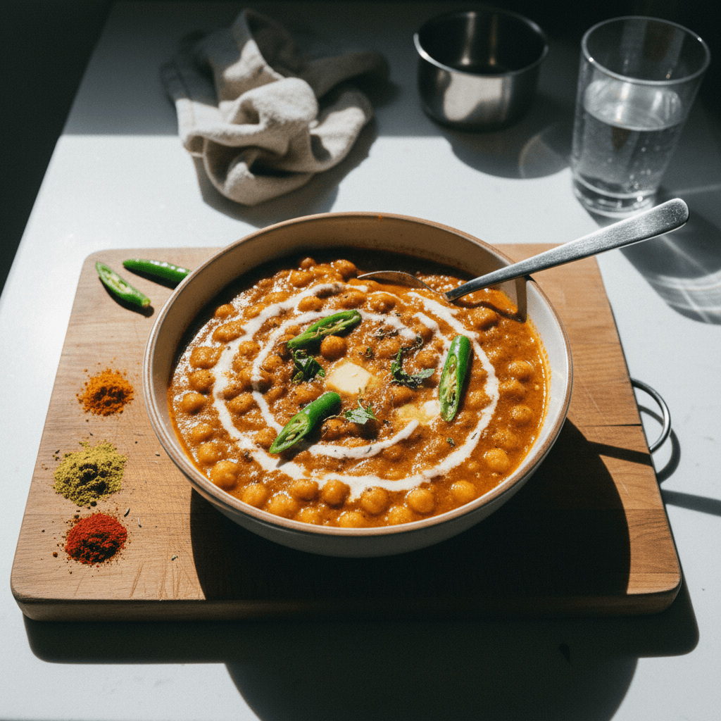 Creamy Masala Chana