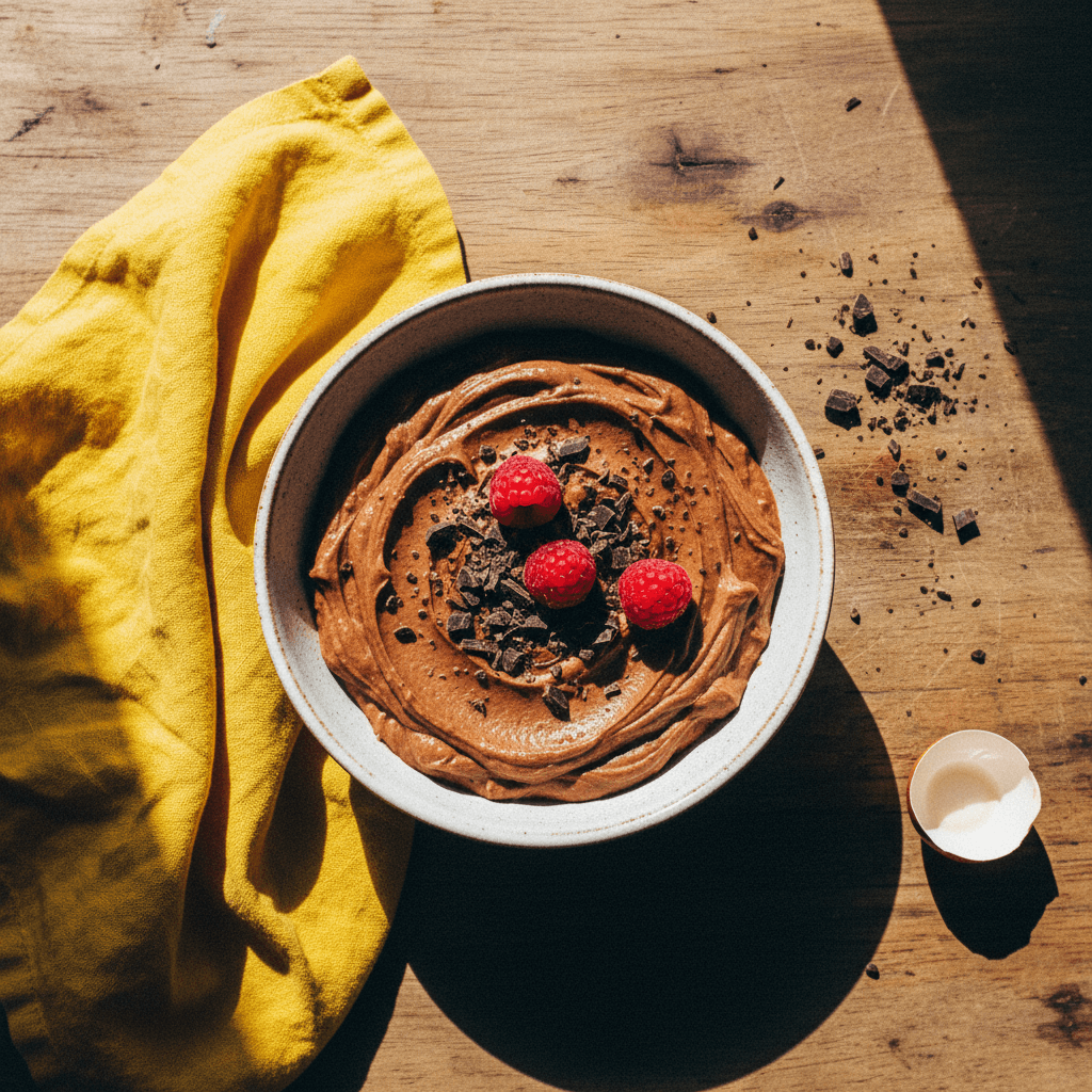 Hard Boiled Egg Paleo Keto Gluten Free Chocolate Protein Pudding