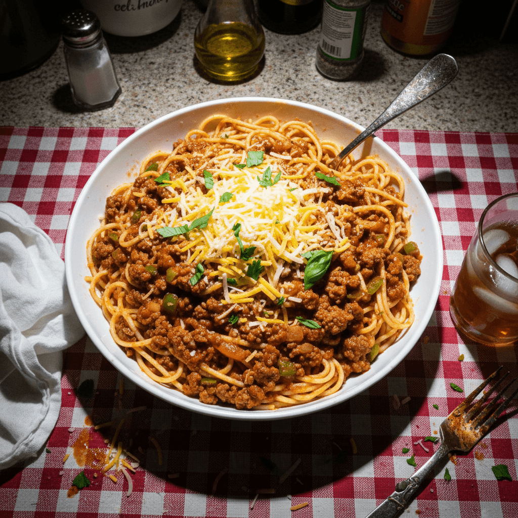 Spaghetti with Meat Sauce