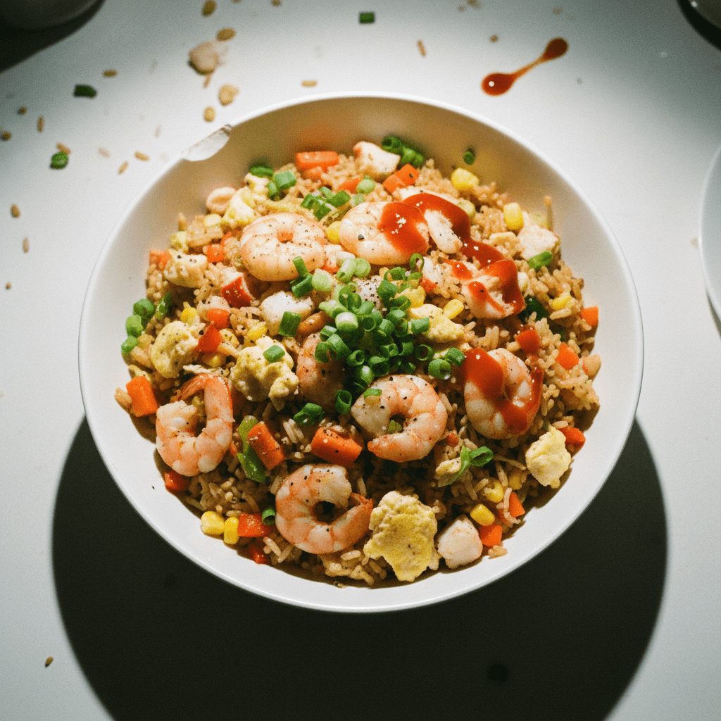 Chinese Seafood Fried Rice