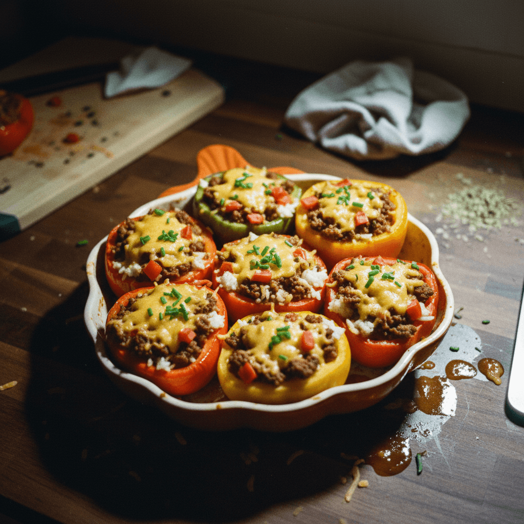 Comforting Stuffed Bell Peppers