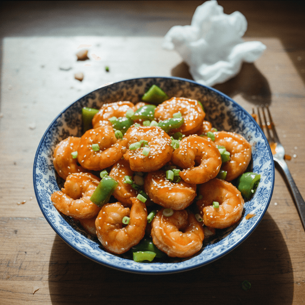 Crispy Sweet and Sour Prawns, Better Than Sweet and Sour Pork