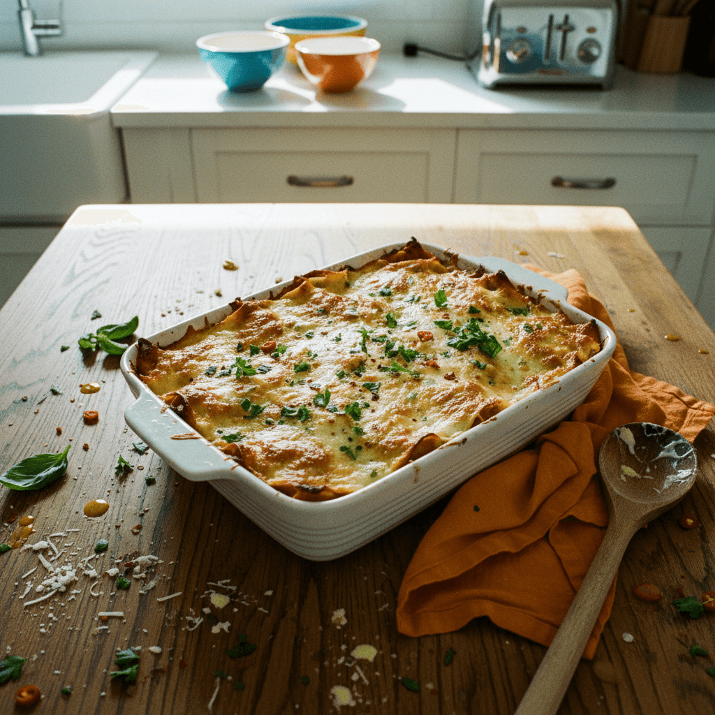 Marry Me Chicken Lasagna