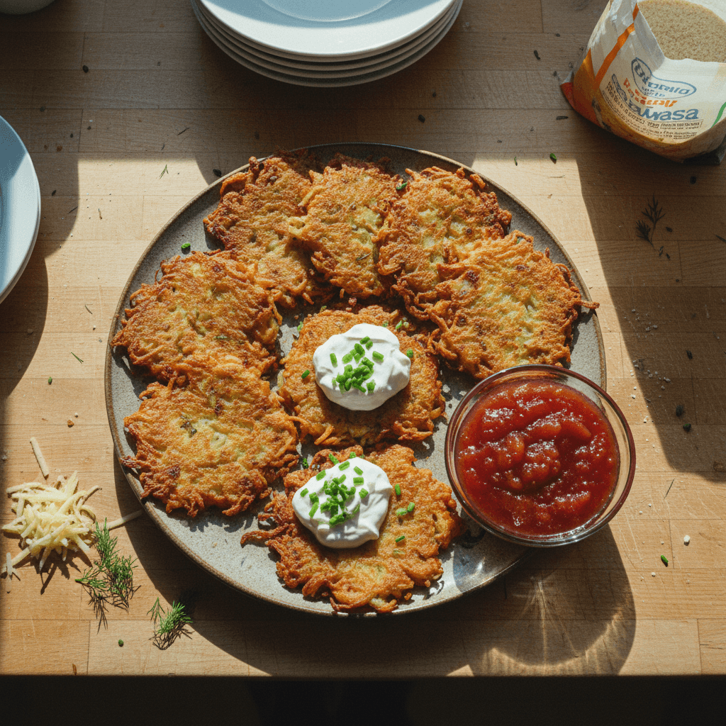 Classic Crispy Potato Latkes