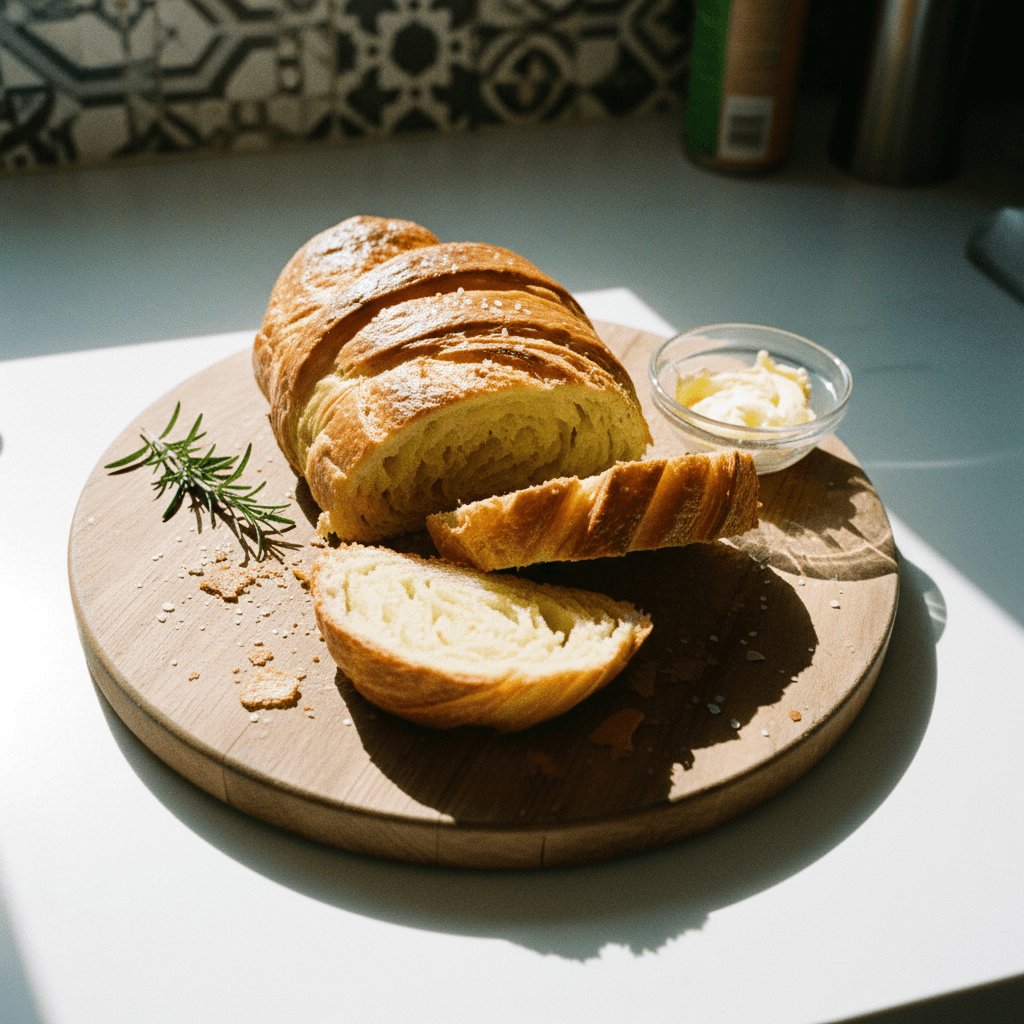 Croissant-Like Butter Sourdough Loaf