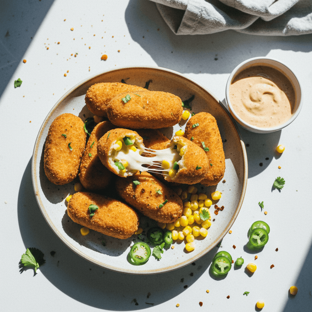 Jalapeño Cheese Croquettes
