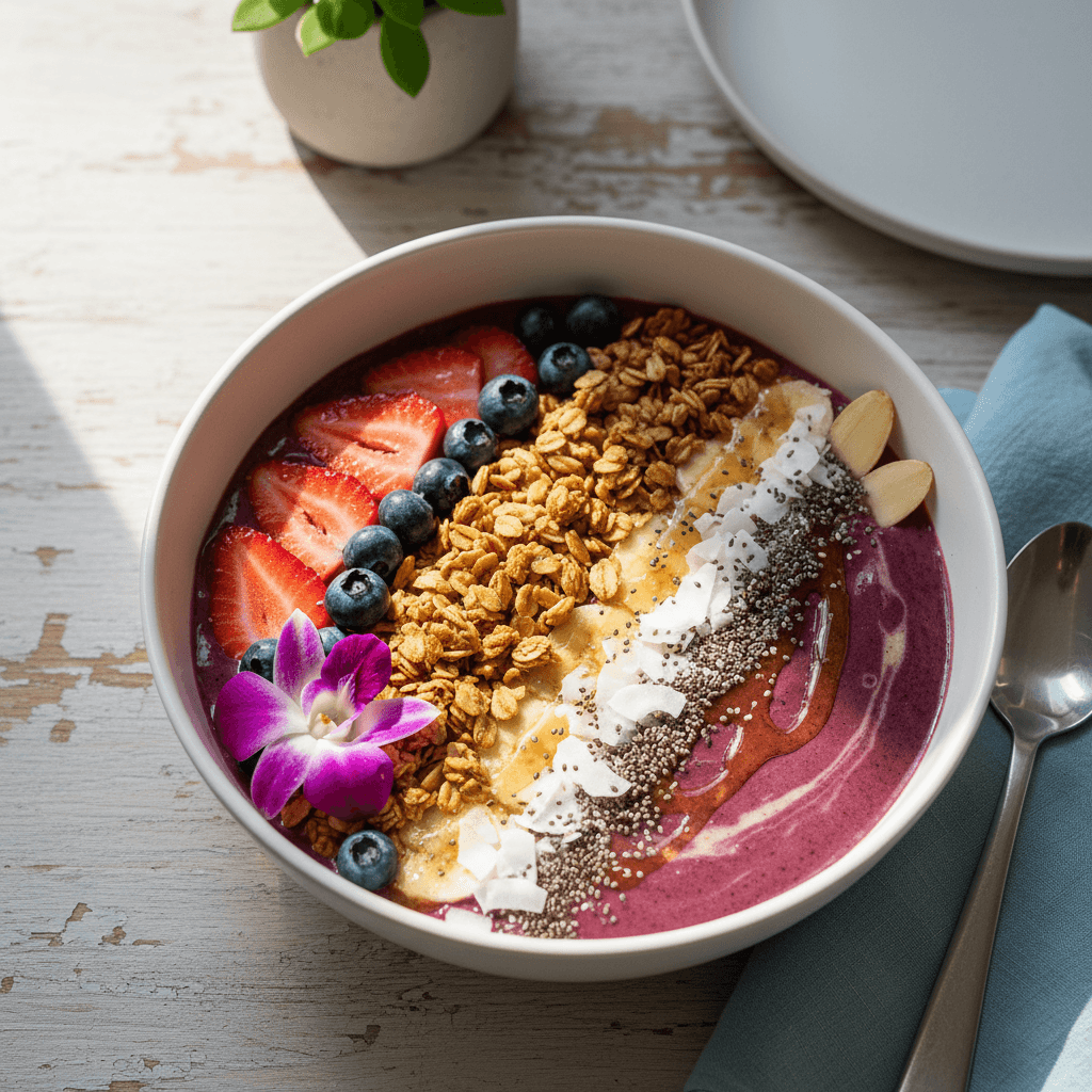Vibrant Acai Smoothie Bowl