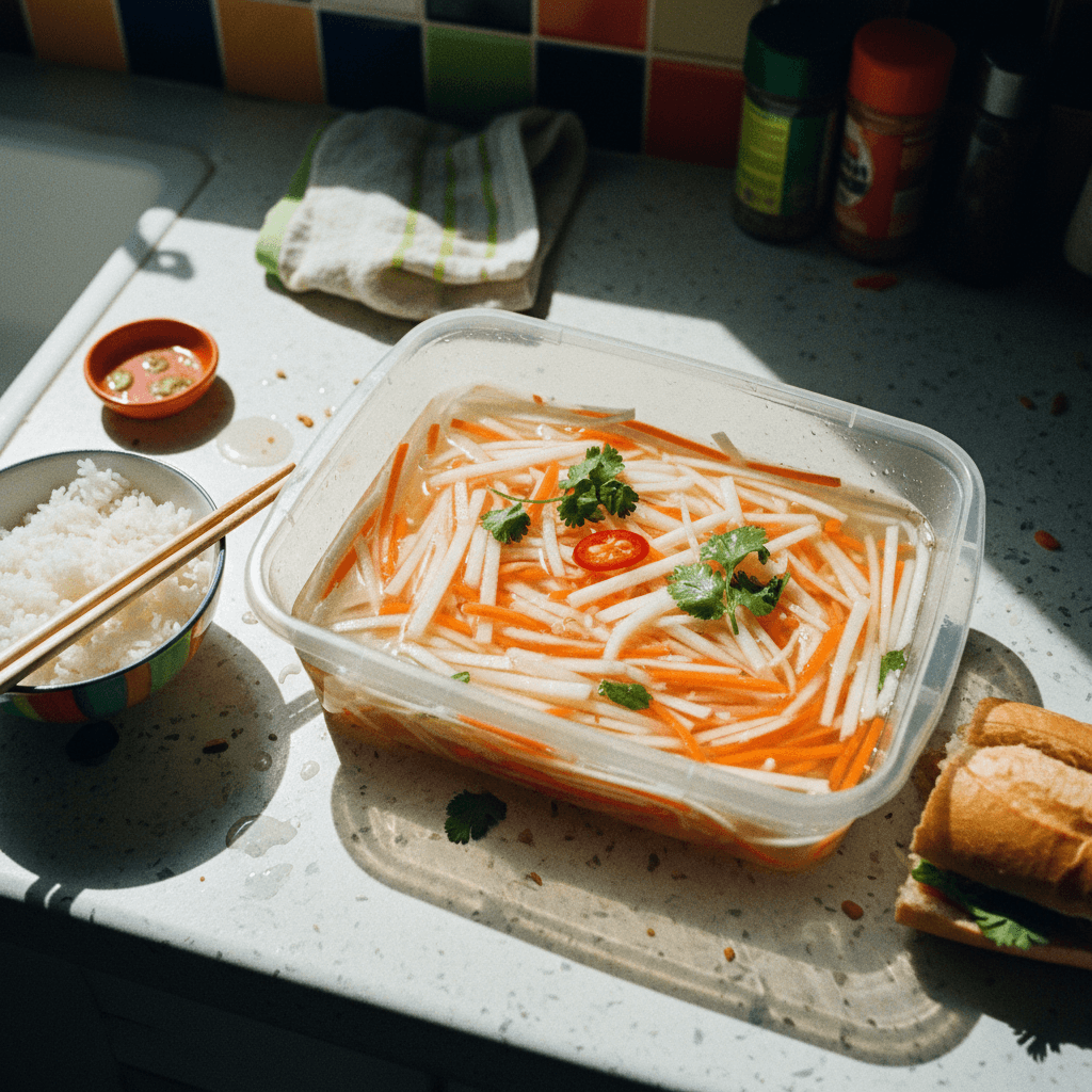 Đồ Chua (Vietnamese Pickled Vegetables)