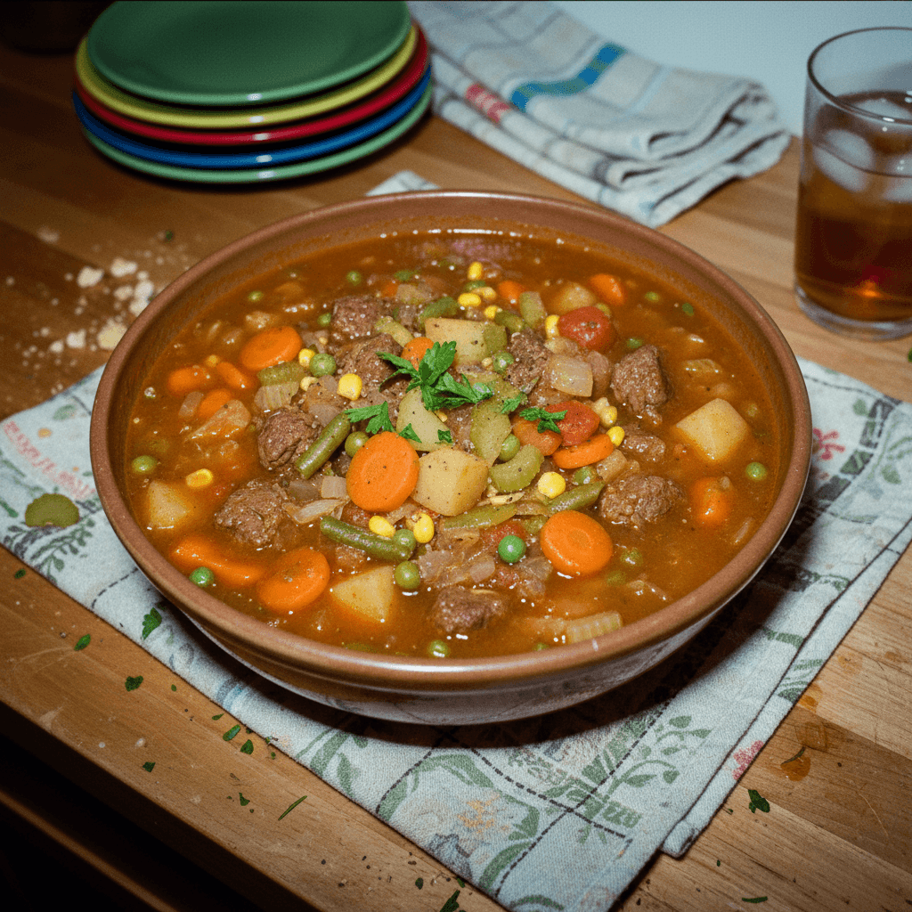 Old Fashioned Vegetable Beef Soup