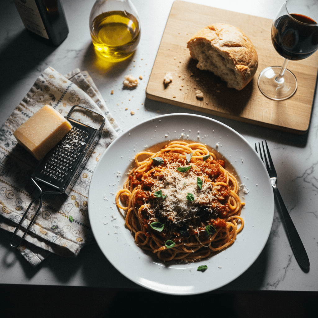 Creamy Tomato Pasta with Italian Sausage