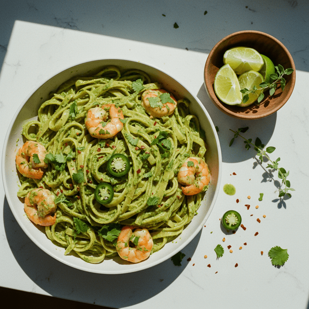 Pasta Verde Ala Diabla