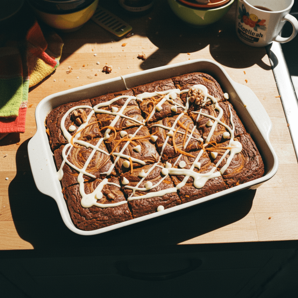 Carrot Cake Brownies