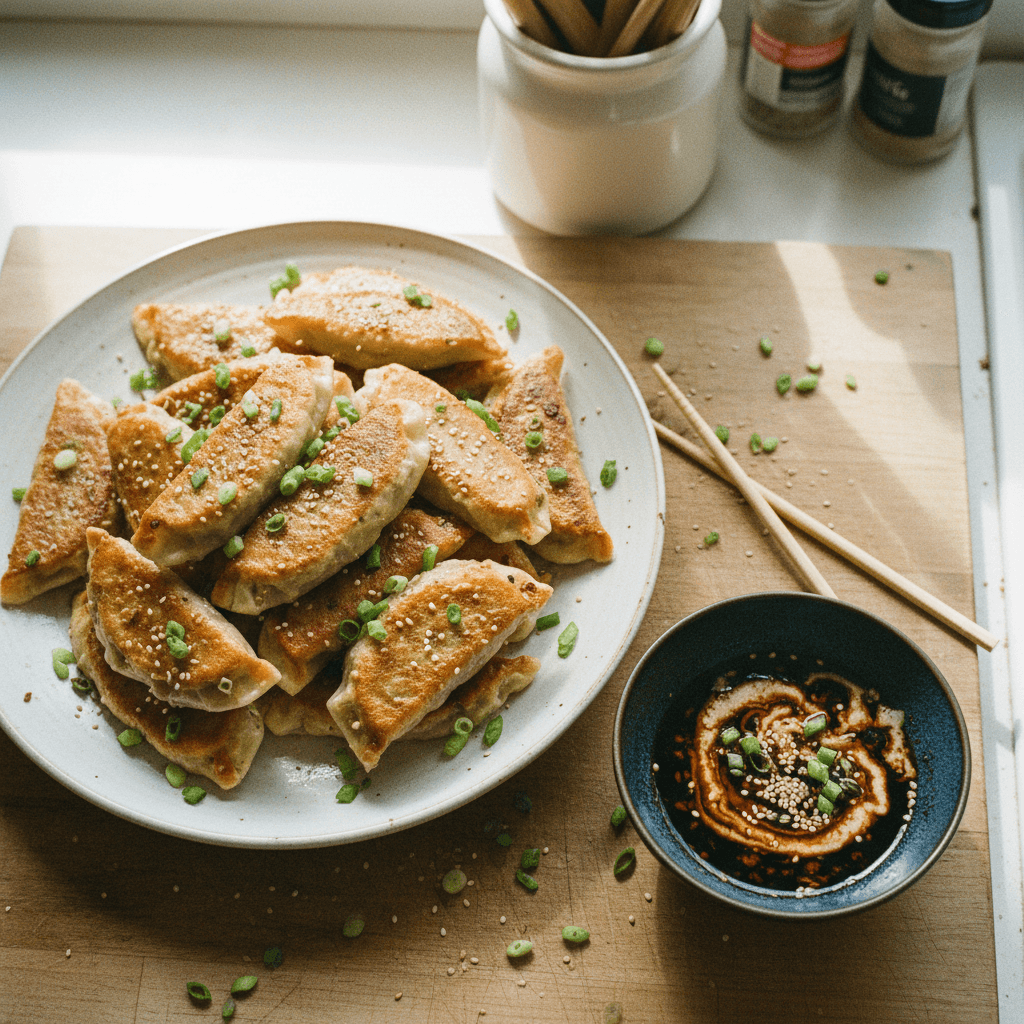 Easy No-Fold Dumplings