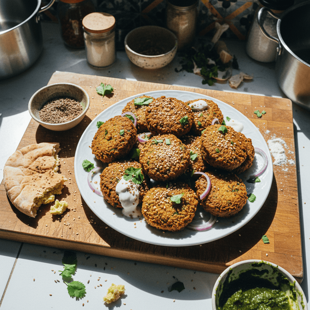 Crispy Homemade Falafel