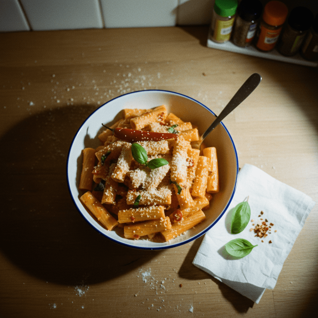 Spicy Vodka Pasta