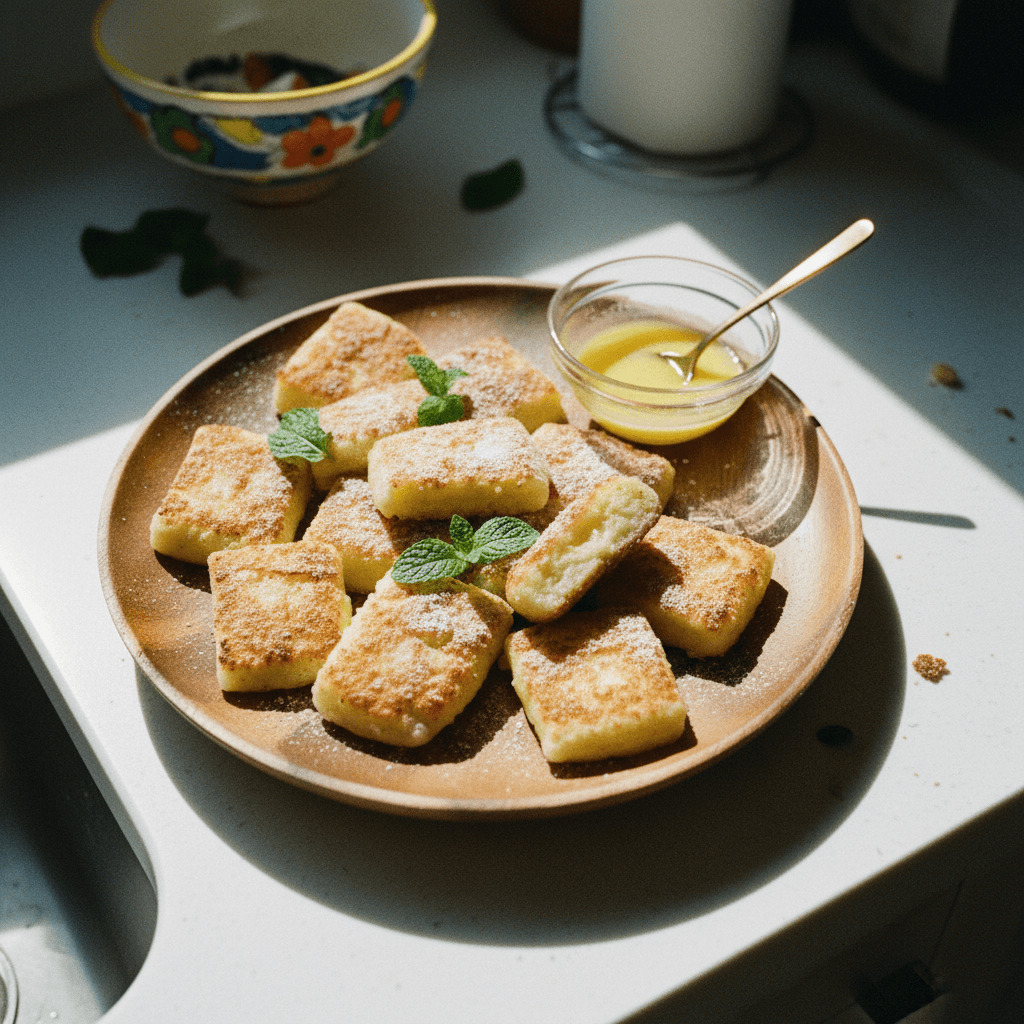 버터떡 (Shanghai Butter Tteok / Mochi)