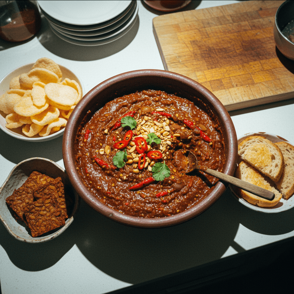 Sweet and Savory Sambal Jam