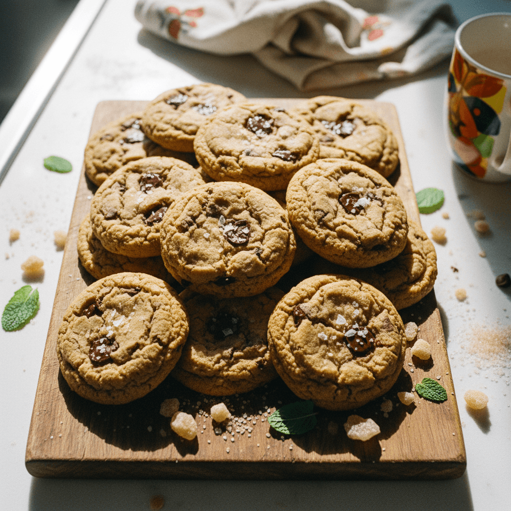 Thick Bakery Style Dairy-Free Chocolate Chip Cookies