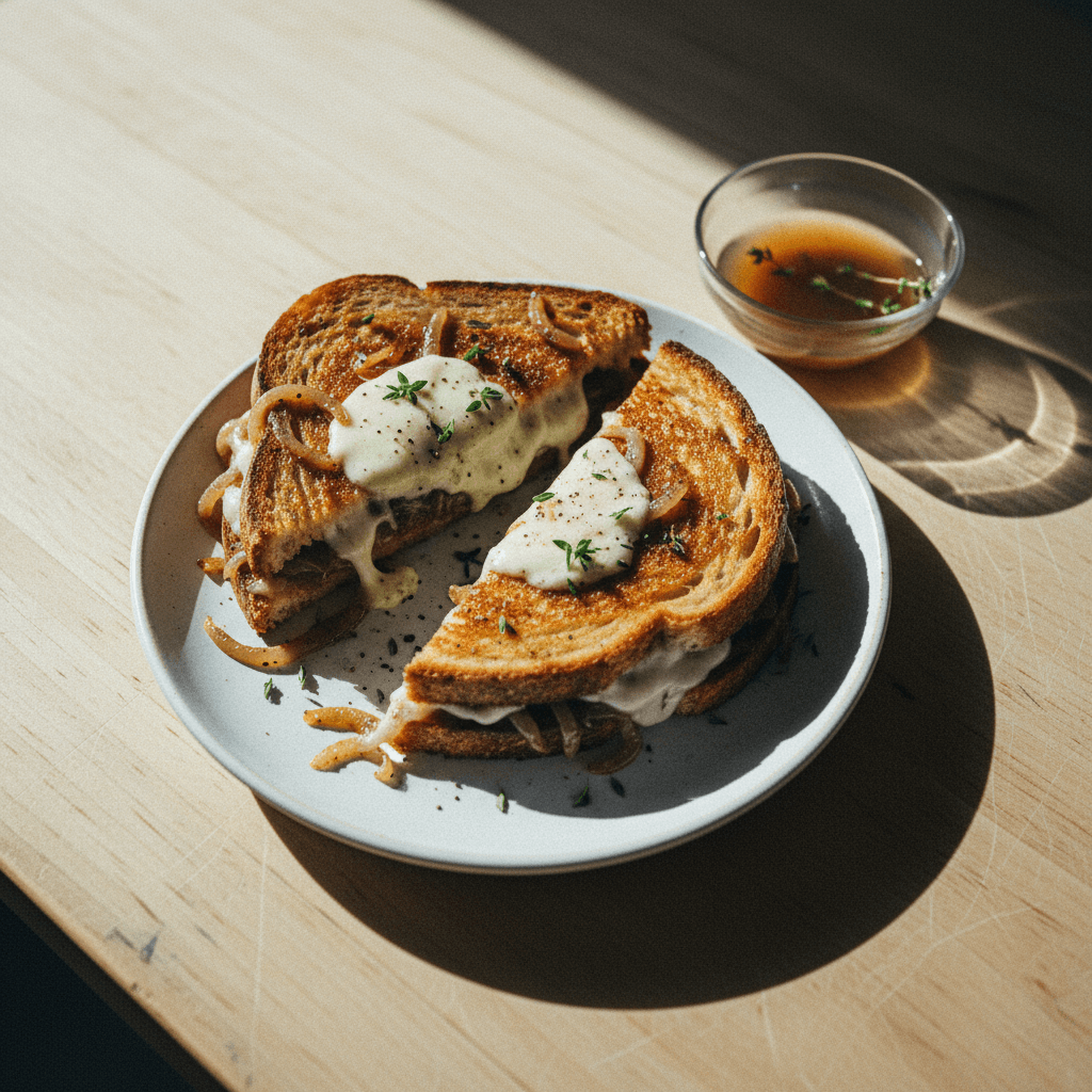 French Onion Grilled Cheese